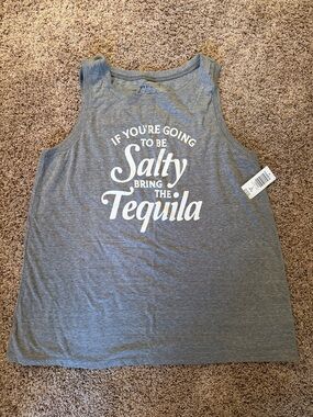 NWT Torrid Gray Tequila Tank Top - Size 2